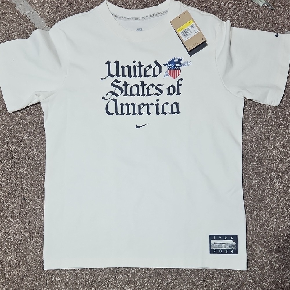Nike Kids White United States of America Tee